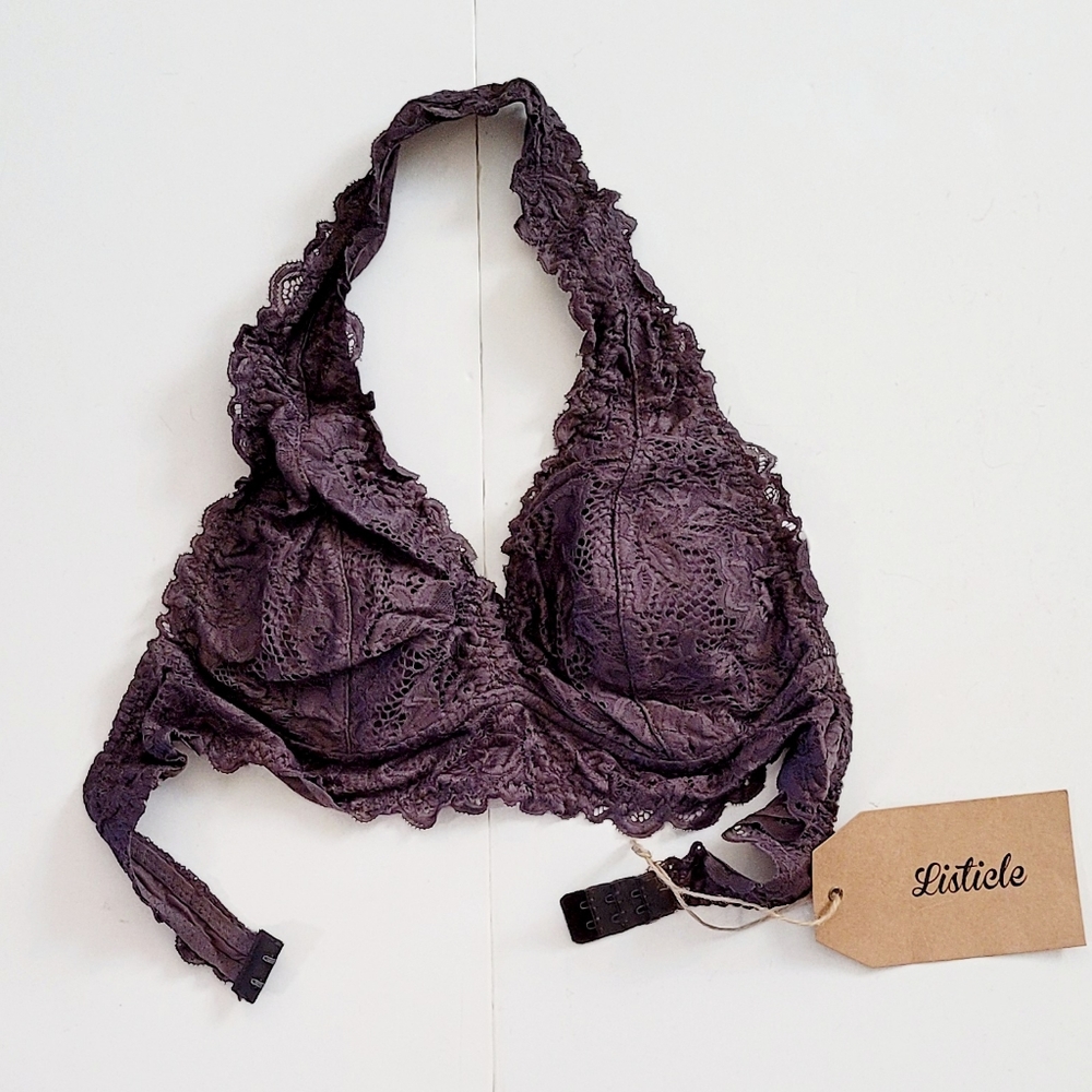 LaceCharcoalBralette